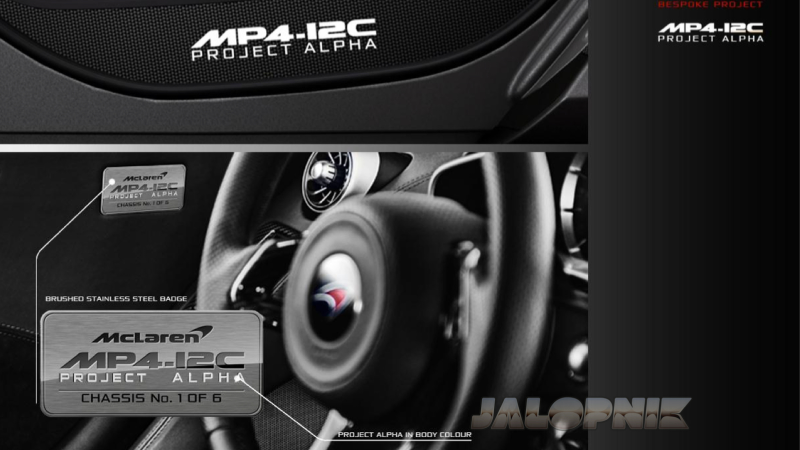 Illustration for article titled Leaked Brochure Scans Reveal McLaren's Project Alpha
